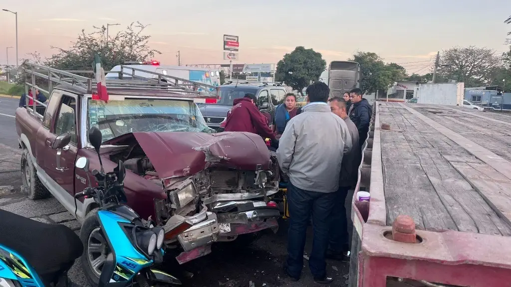 Fuerte accidente en la Veracruz – Xalapa