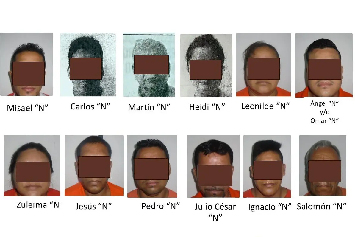 Condenan a 12 secuestradores que operaban en el sur de Veracruz