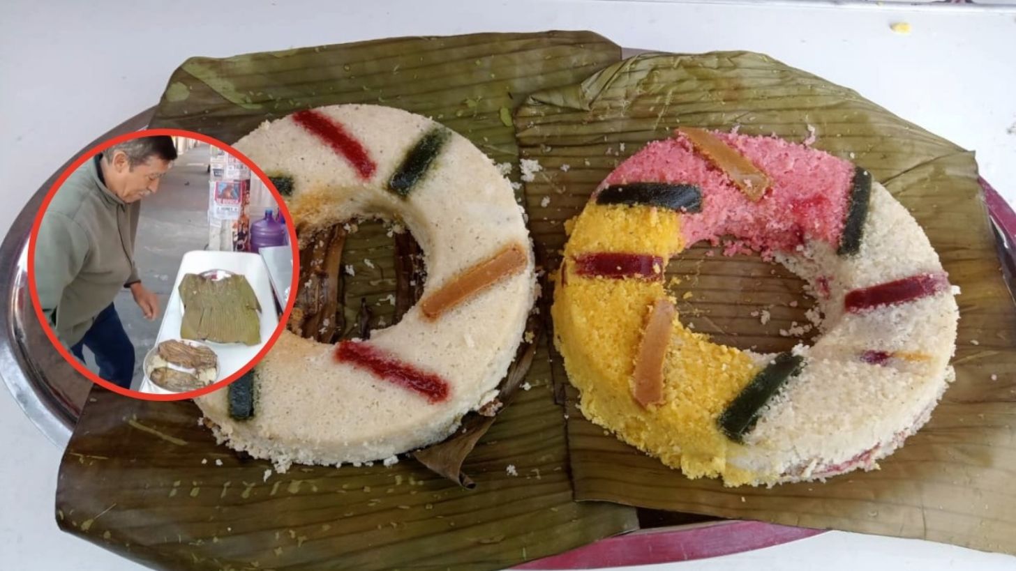 Rosca de Reyes Tamalera causa sensación en Neza este 6 de enero