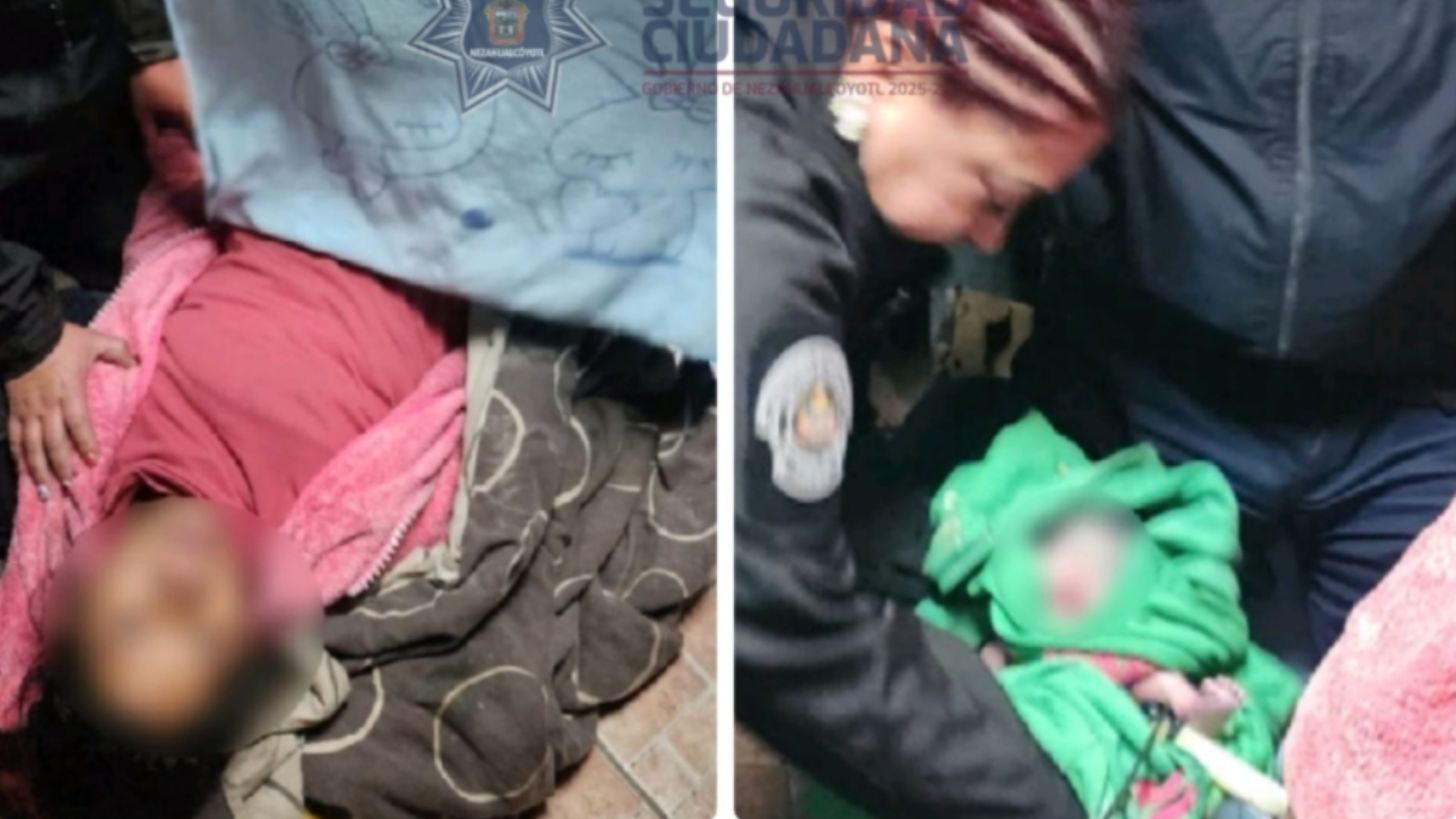 Policías de Nezahualcóyotl atienden parto de gemelos en Juárez Pantitlán