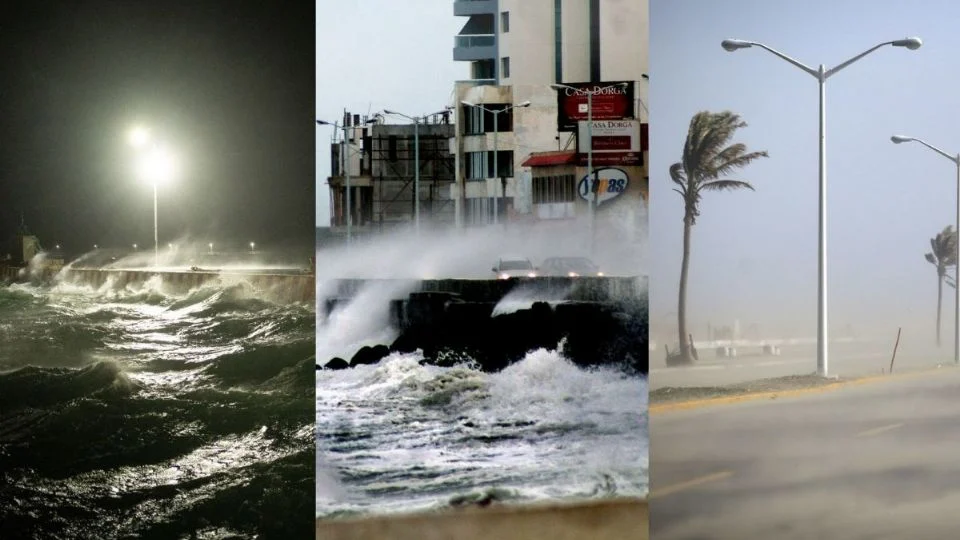 A esta hora impactaría Norte de 110 km/h en Veracruz, Tuxpan y Coatzacoalcos el 10 de enero