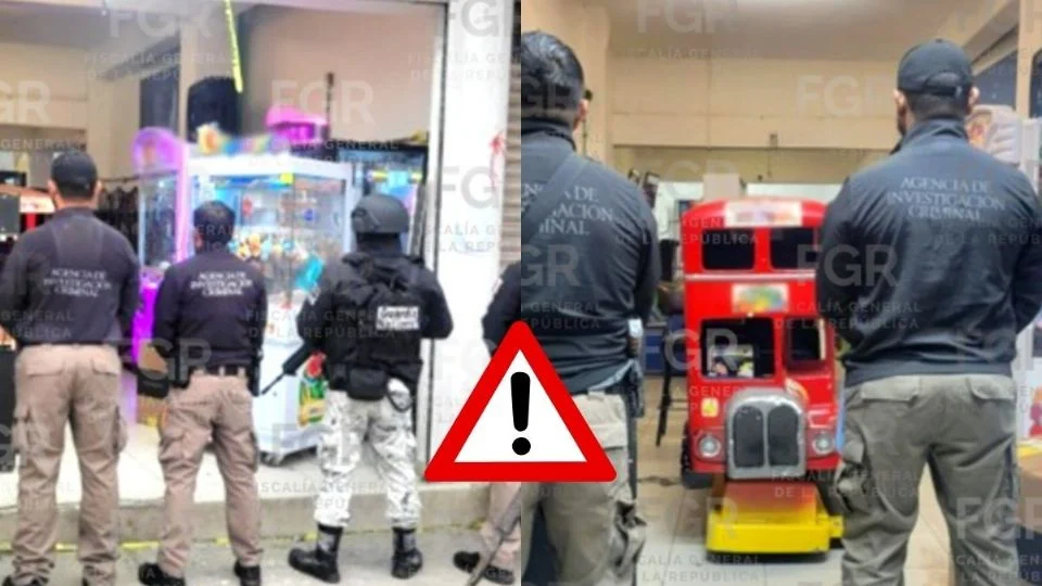 Cierran mini casino en Tuxpan; decomisan 38 máquinas tragamonedas y dinero en efectivo
