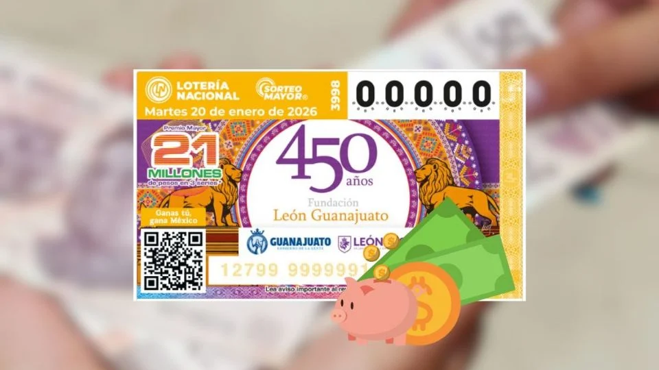Lotería Nacional: este municipio ganó 850 mil pesos con el Sorteo Mayor