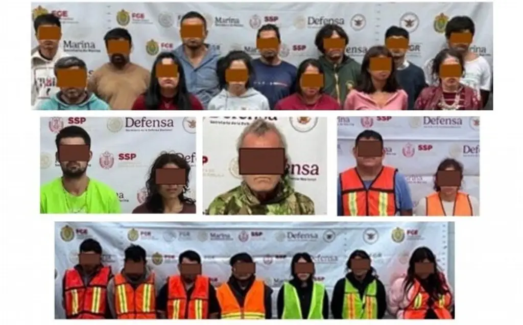 Cateos en Veracruz dejan 25 detenidos en una semana