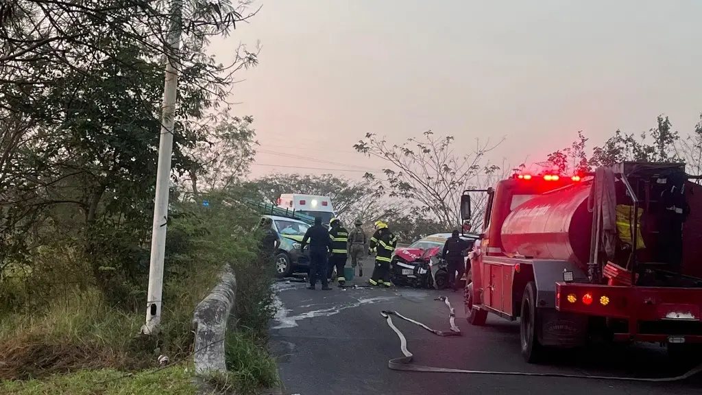 Deja un taxista muerto fatal accidente en Nuevo Veracruz
