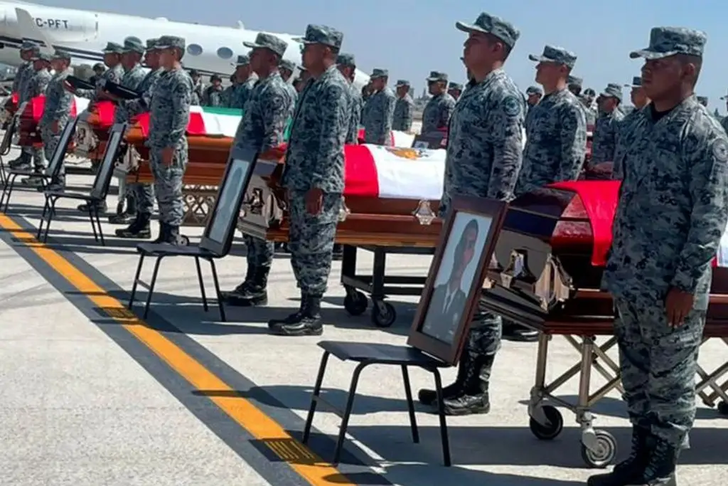 Realizan honores fúnebres a militares caídos en operativo contra ‘El Mencho’