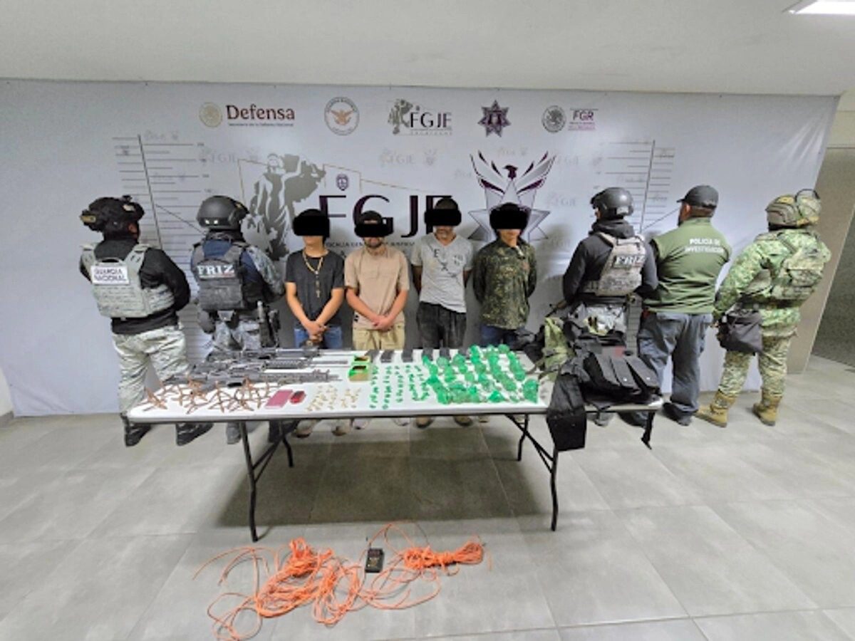 Desarticulan célula delictiva que operaba cerca de rancho de Pepe Aguilar; detienen a 4