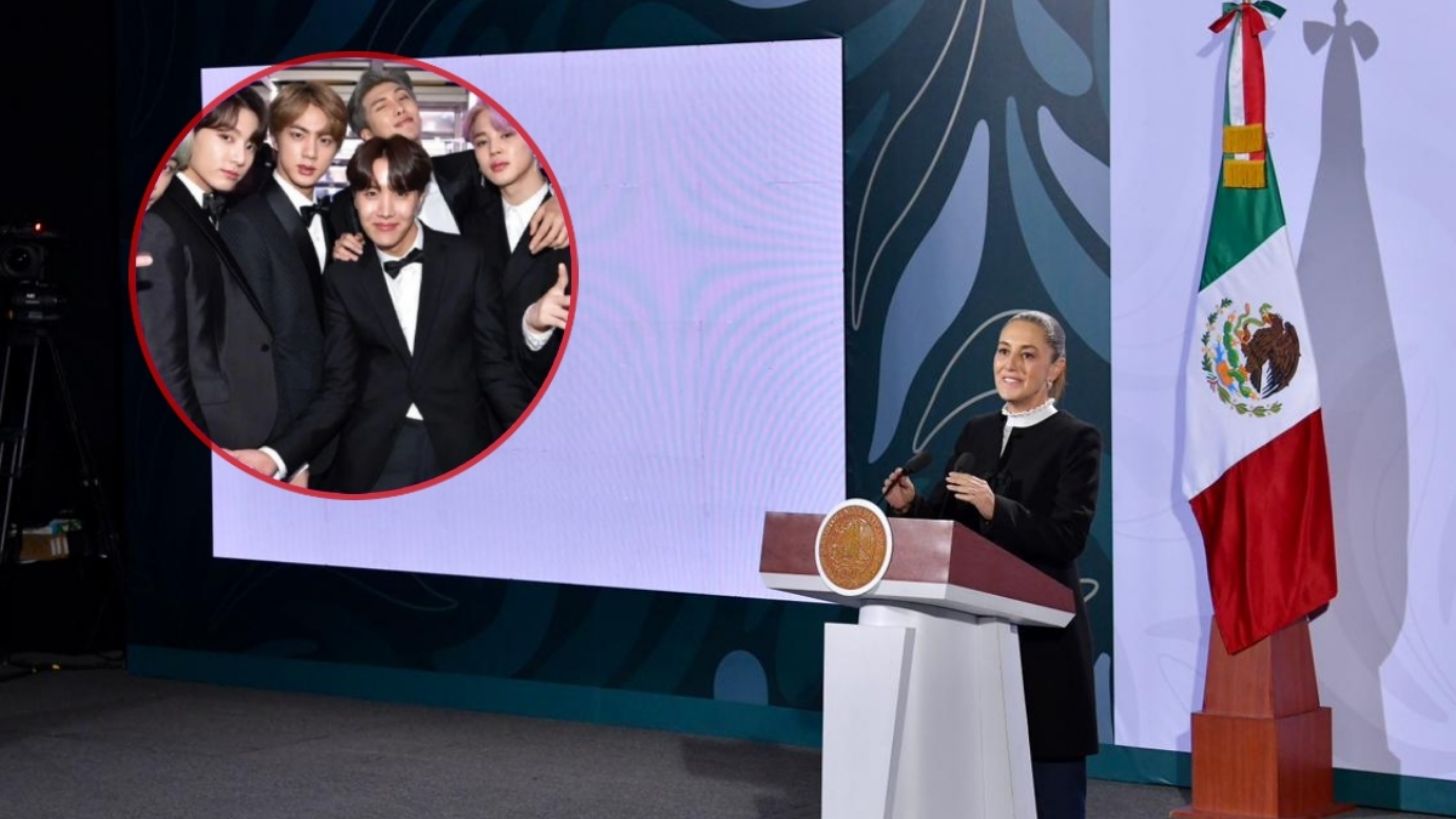 Presidente de Corea responde a la solicitud de Sheinbaum sobre BTS: ¿tendrán nuevas fechas en México?
