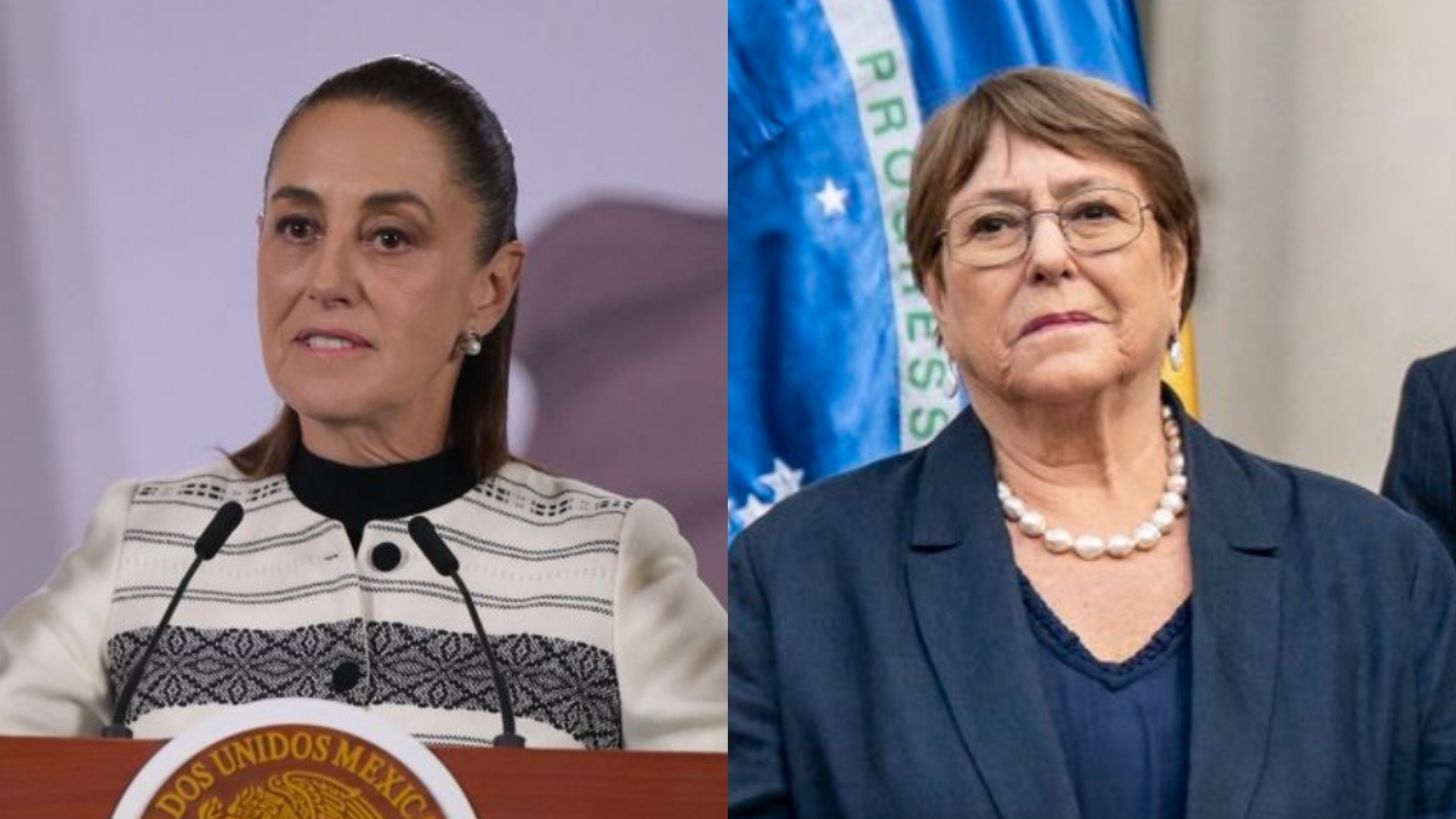 Sheinbaum reitera su apoyo a Michelle Bachelet para encabezar la ONU