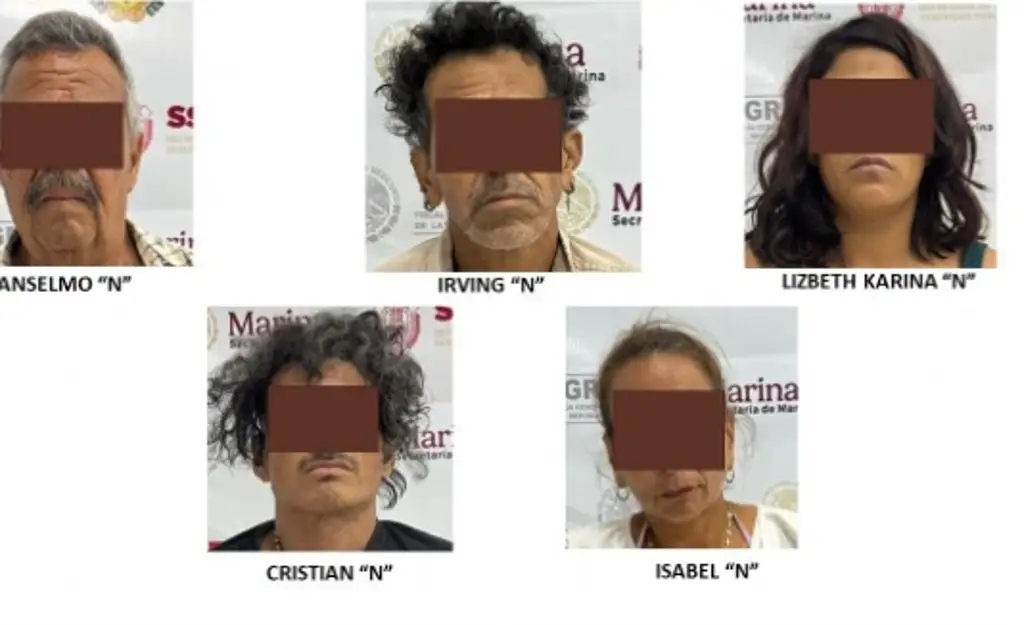 Desmantelan grupo delincuencial en el puerto de Veracruz; vinculan a proceso a 5 personas