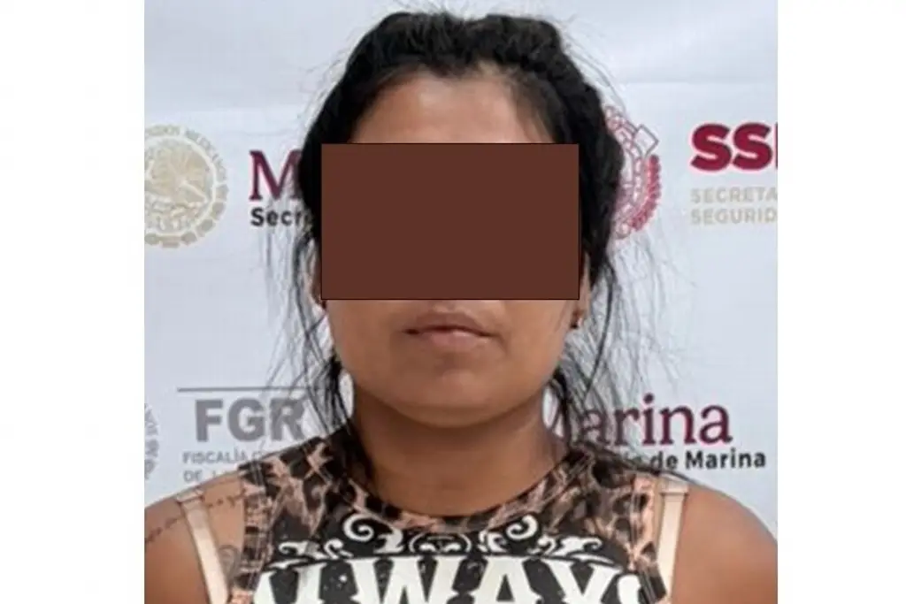 Cae mujer cuando presuntamente vendía drogas en Veracruz