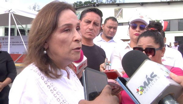 Pide Rocio Nahle respeto a inmuebles de Xalapa durante marcha del 8M