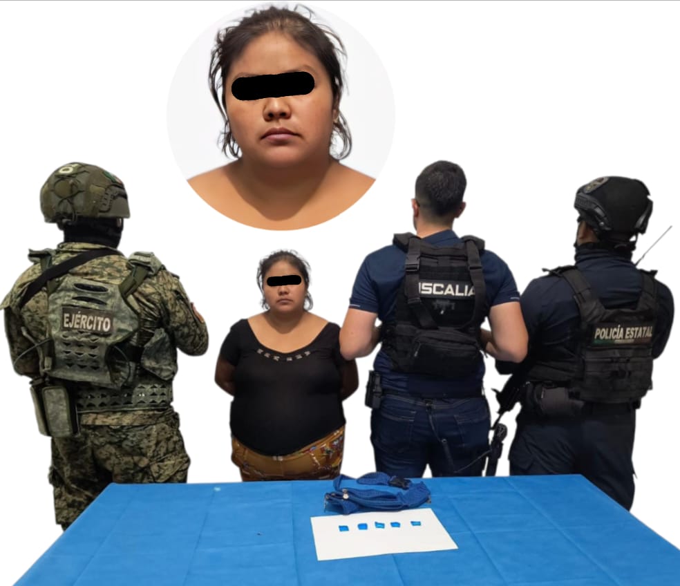Durante cateo detienen a una mujer y aseguran sustasncias tóxicas