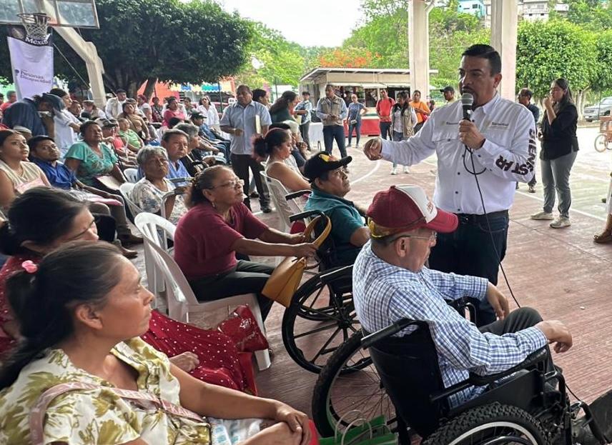 Inicia Bienestar registro de personas con discapacidad en Veracruz: Gómez Cazarín 