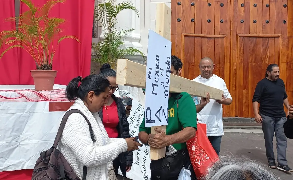 Ecologista Universal inicia viacrucis rumbo a Laguna Verde