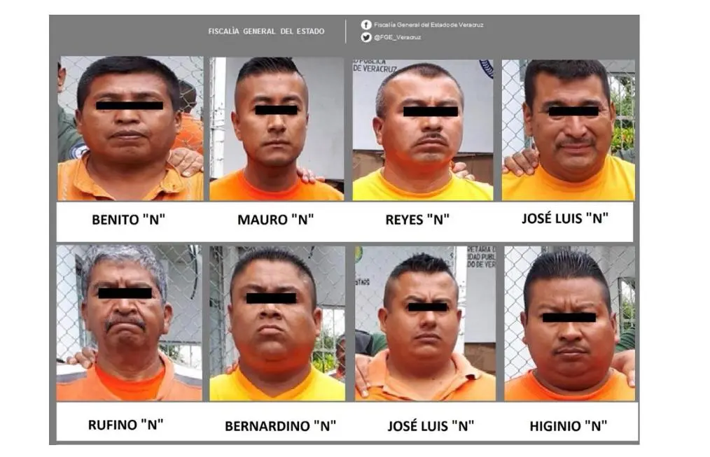 Tras 10 años, liberan a 7 expolicías de Papantla condenados por desaparición forzada