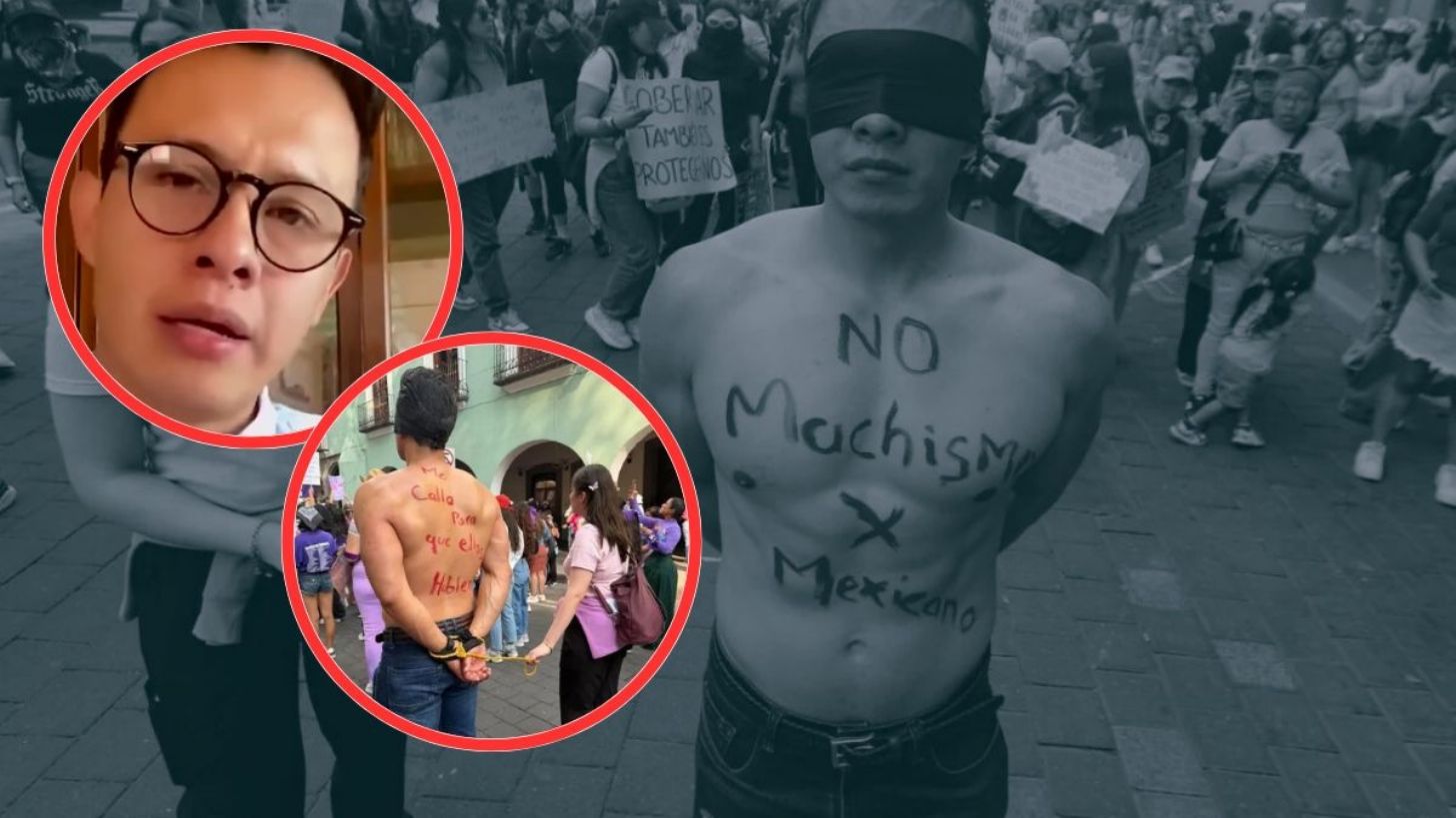 Judas Tadeo, deudor exhibido en marcha del 8M, llora y se defiende de ataques en redes: “No soy un papá ausente”