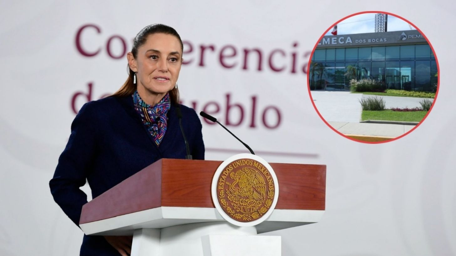 Refinería de Dos Bocas opera al 100%: “No tuvo ningún daño”, asegura Sheinbaum