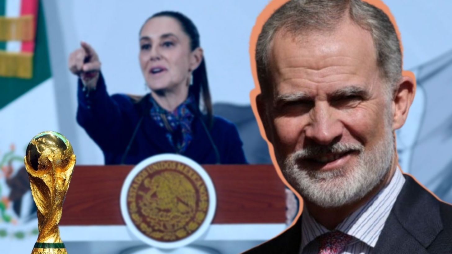 Claudia Sheinbaum invita al Rey Felipe VI al Mundial de Futbol 2026