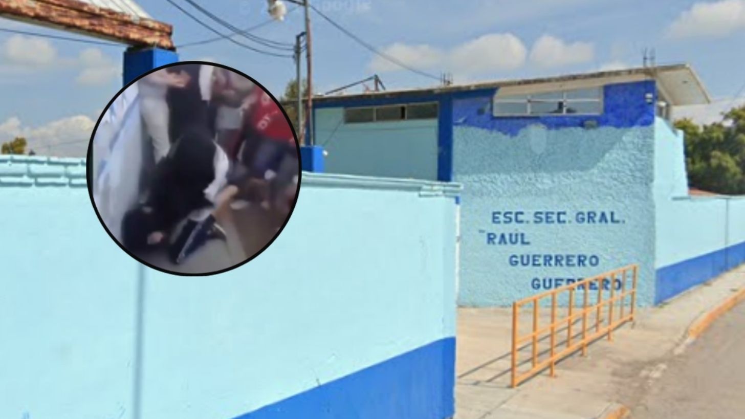 Captan a madres de alumnas alentando riña escolar afuera de secundaria en Tizayuca, Hidalgo