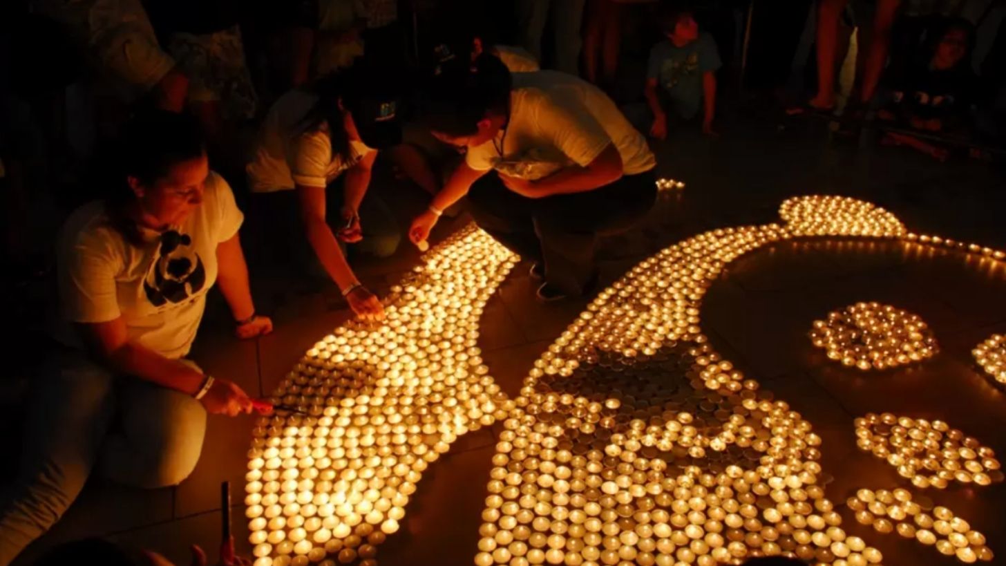 Buscan crear conciencia sobre el cambio climático a través de la Hora del Planeta