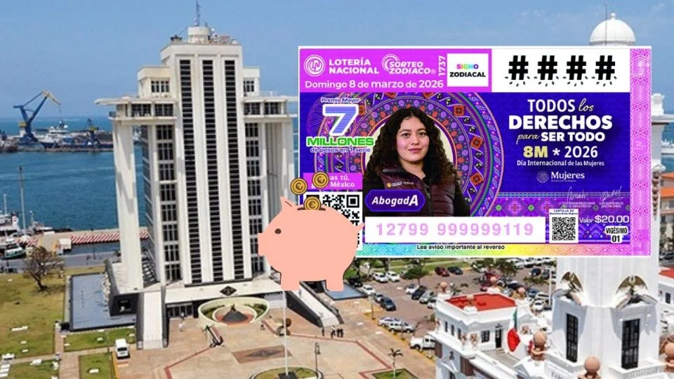 Lotería: Cae nuevo premio en el puerto de Veracruz, ahora de 176 mil pesos