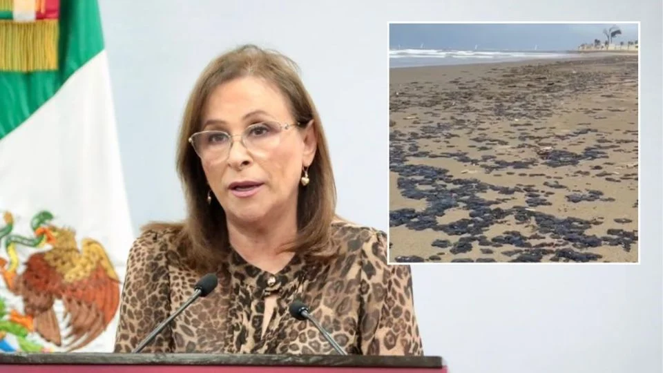 No es culpa de nadie, no es culpa de nosotros: Nahle responde a críticas por derrame de petróleo