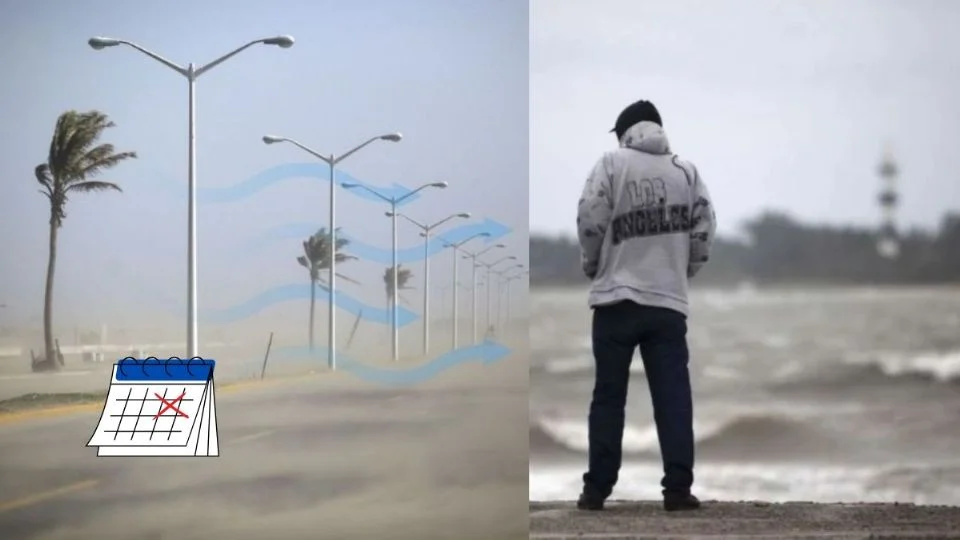 El primer frente frío de abril impactaría a Veracruz este día con Norte