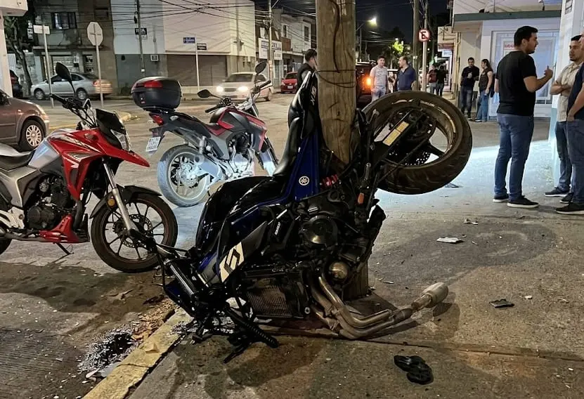 Muere motociclista frente a Hospital Tarimoya en Veracruz