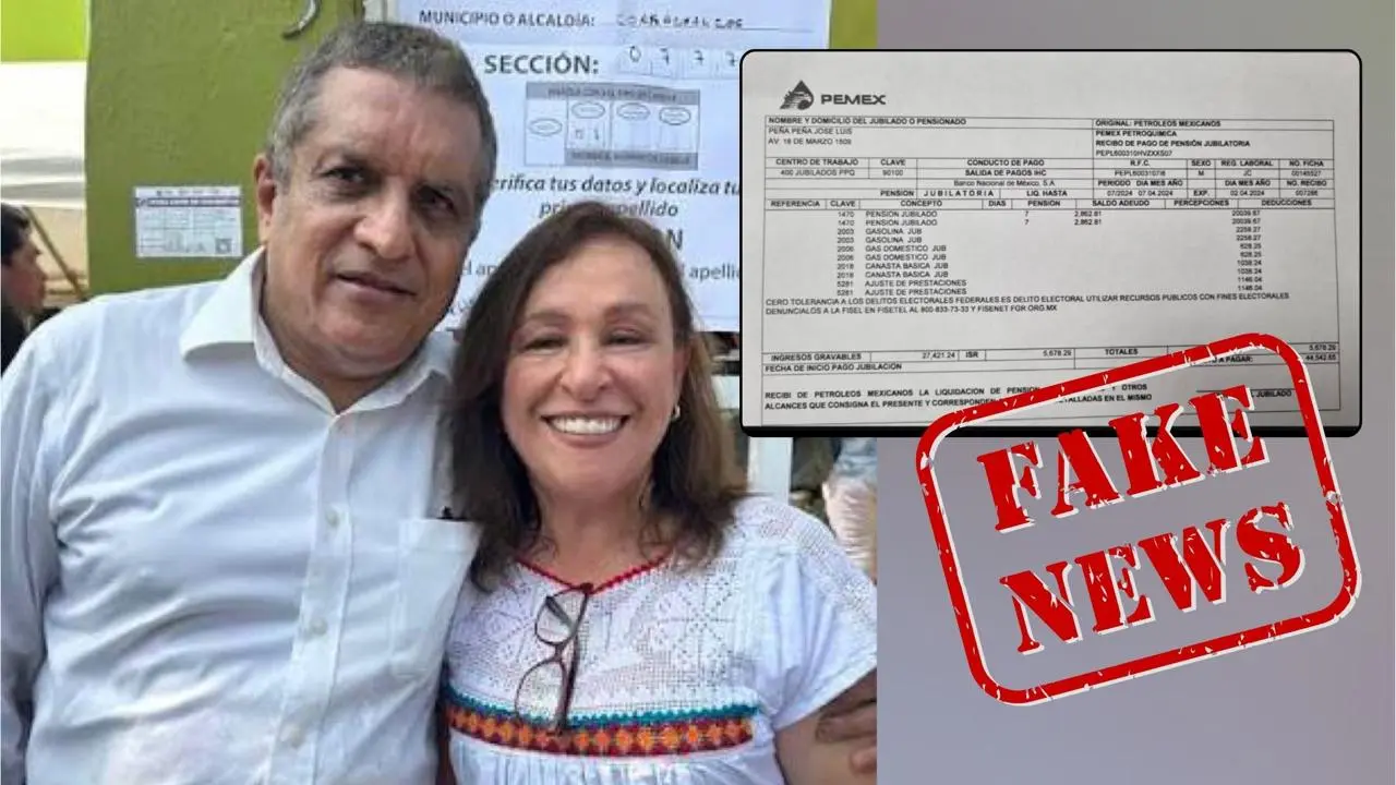 Rocío Nahle niega que su esposo reciba doble pensión de Pemex