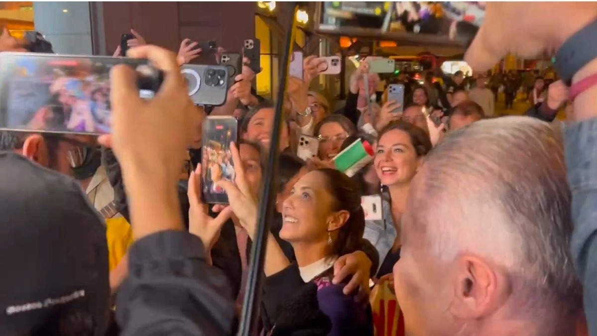 Furor de mexicanos en España por la llegada de Sheinbaum para Cumbre progresista