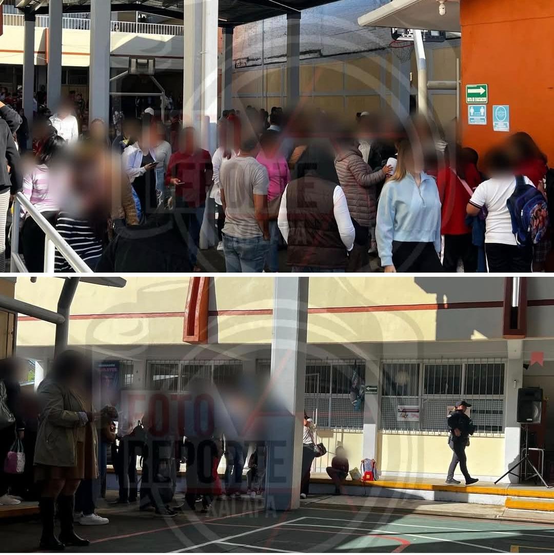 Am3naza de tirot3o moviliza a padres en escuela primaria