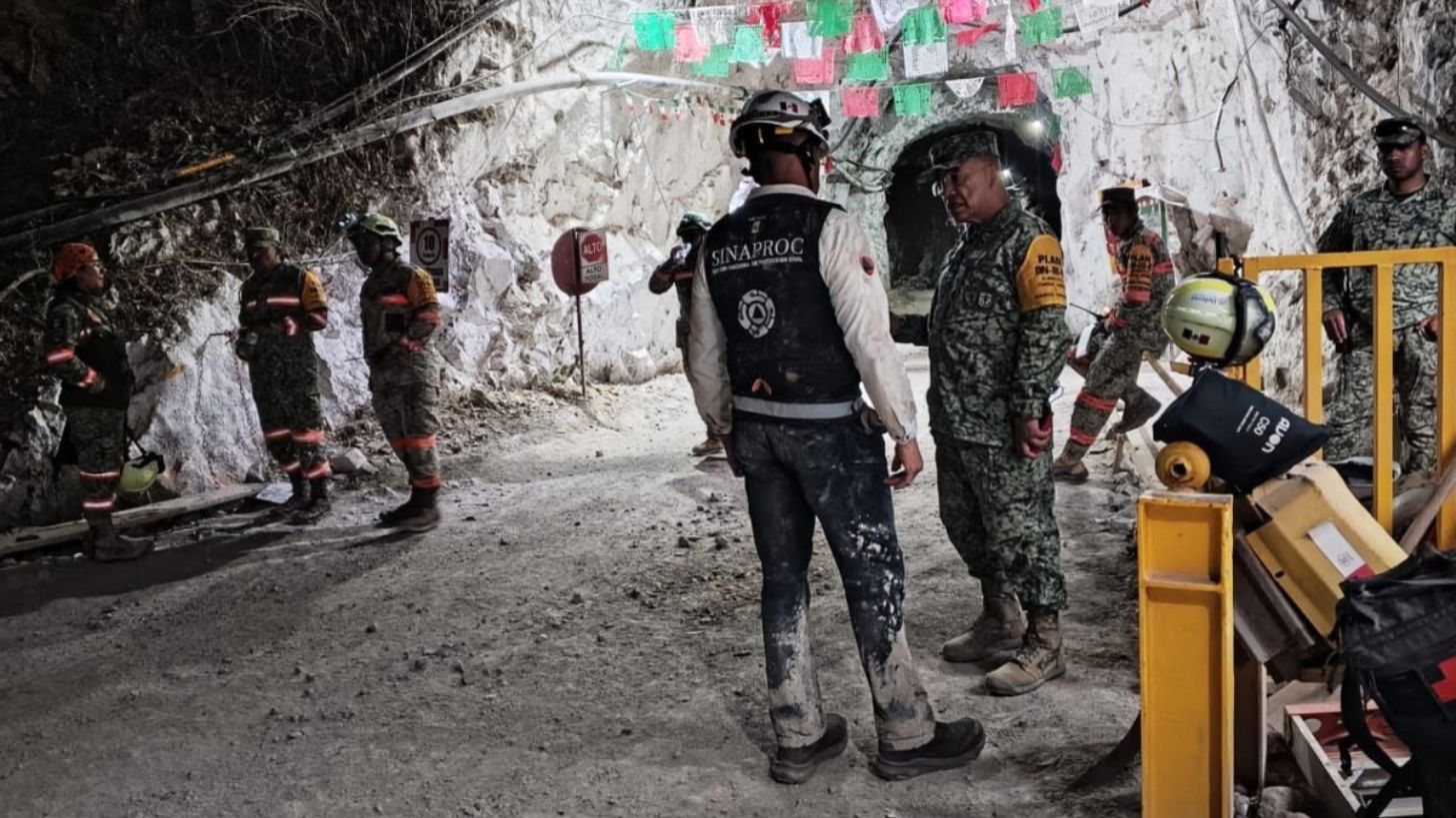 Continúa operativo en mina Santa Fe para localizar al último trabajador atrapado en Sinaloa