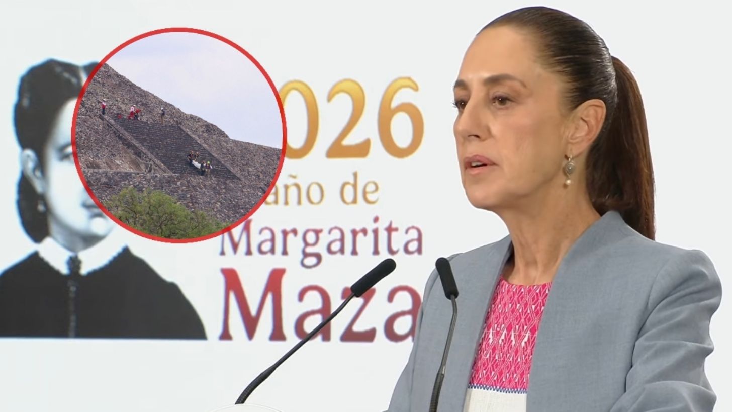 “No es algo que esté vinculado con la delincuencia”, dice Sheinbaum sobre Balacera en Teotihuacán