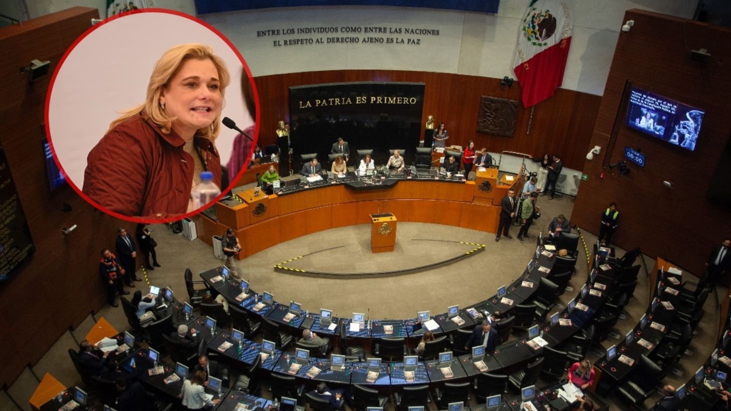 Maru Campos, gobernadora de Chihuahua, cancela reunión con el Senado