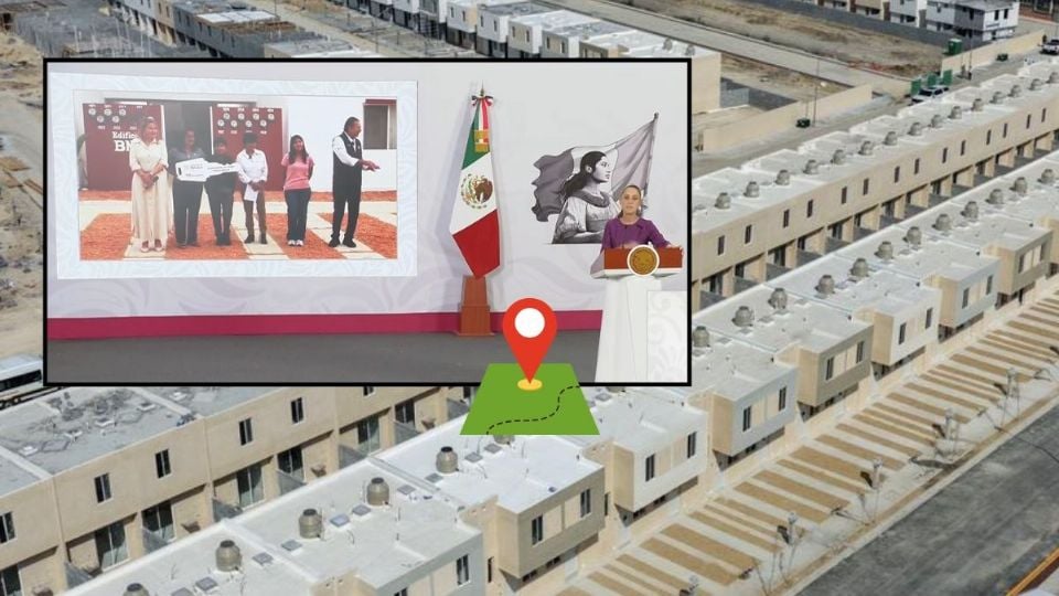 Desde mañanera, entregan viviendas Infonavit en fraccionamiento de Coatzacoalcos, Veracruz