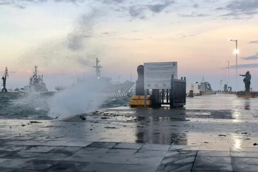 Frente frío 45 traerá vientos de 70 km/h y lluvias a Veracruz