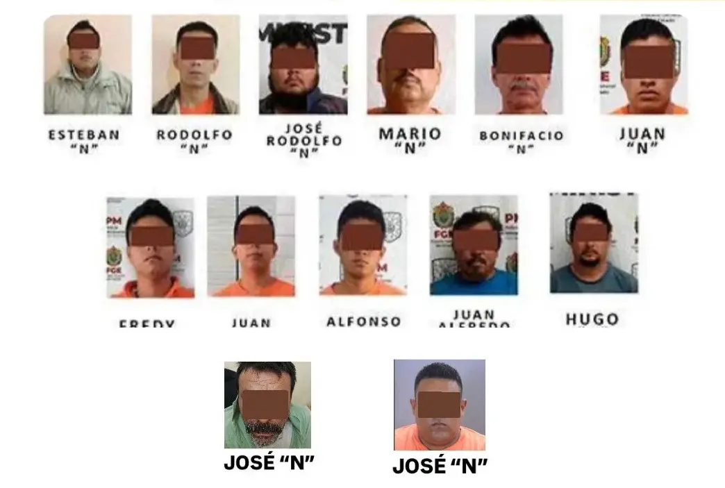 Condenan a 13 personas a 70 años de prisión por masacre en Las Choapas