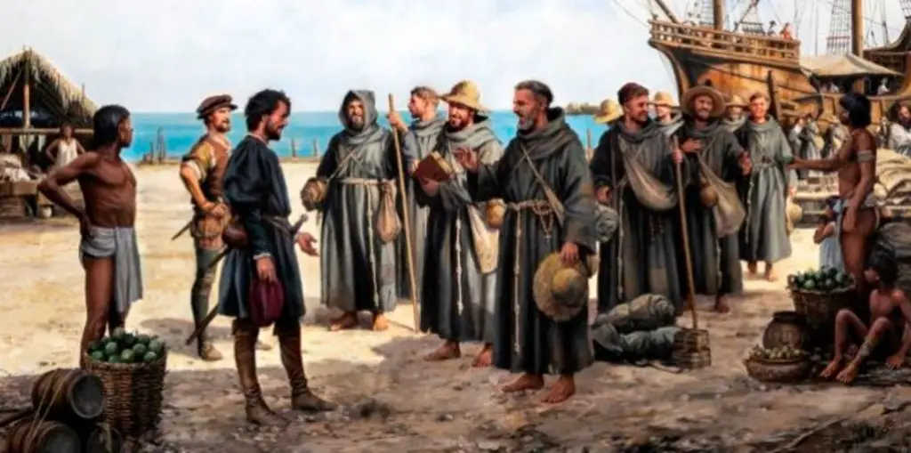 Un día como hoy pero hace 502 años llegan 12 apóstoles franciscanos a Veracruz