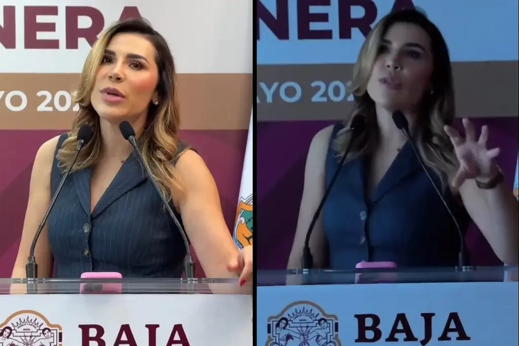Se le va la luz a gobernadora de Baja California al presumir en mañanera que ‘no hay apagones’