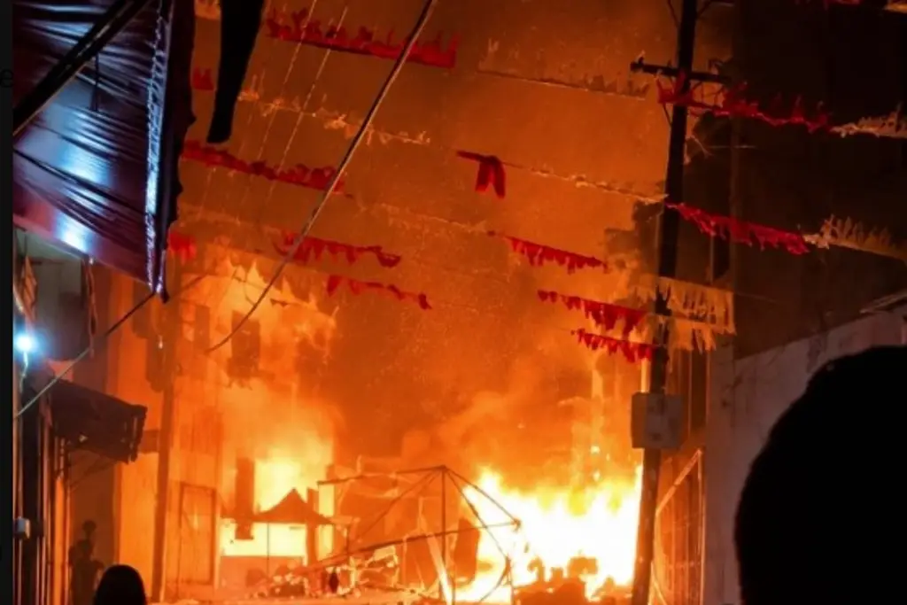 Explotan tanques de gas por pirotecnia; reportan 25 heridos, 5 están graves