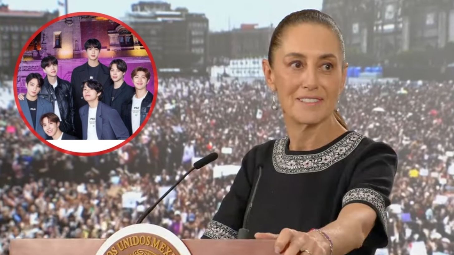“Dijeron que México tiene una energía que no tiene ningún otro lugar del mundo”: Sheinbaum sobre reunión con BTS