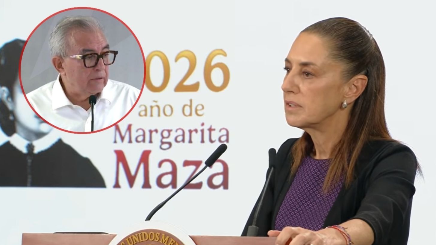 Rubén Rocha Moya está en Sinaloa, asegura Sheinbaum
