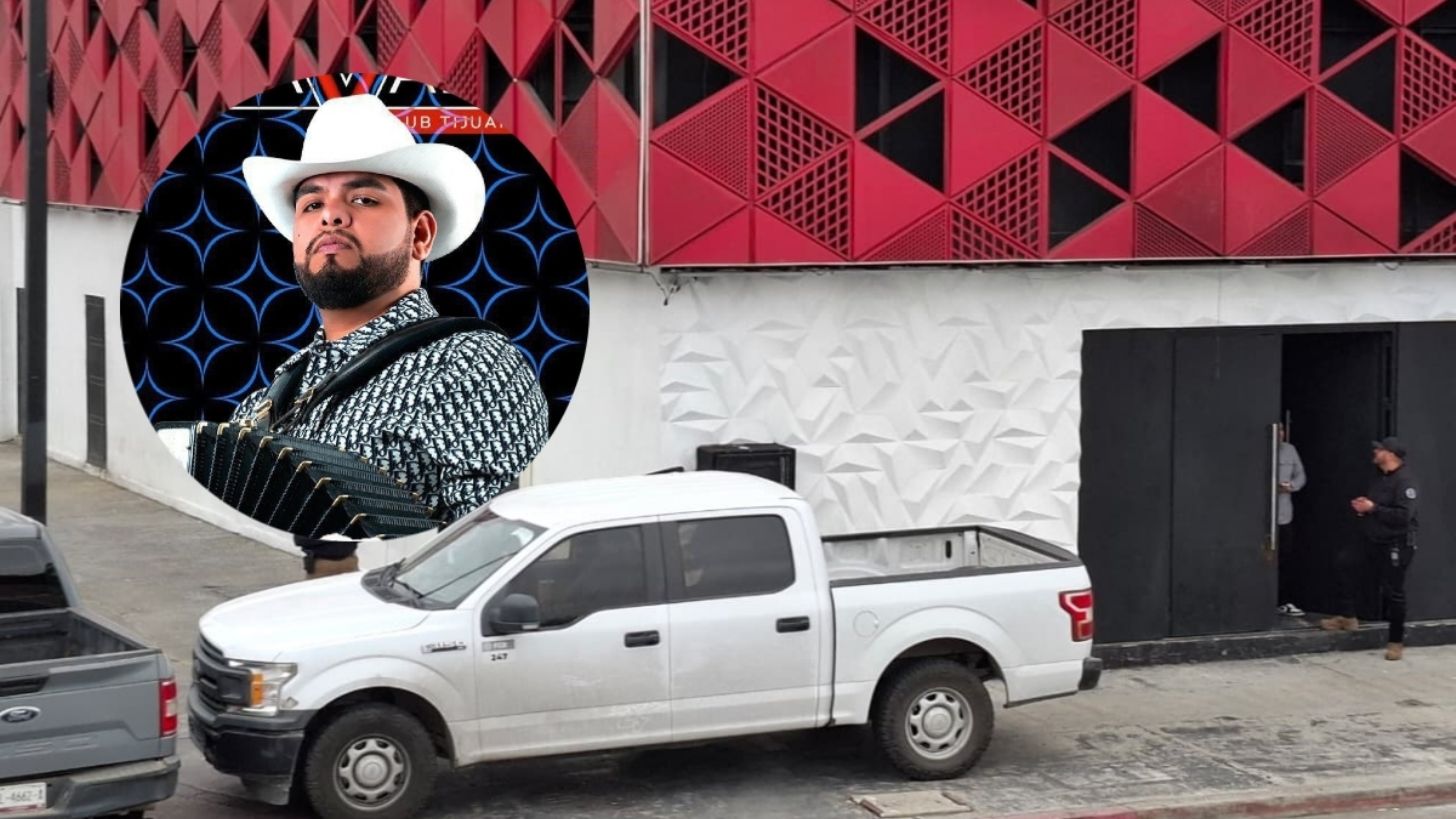 Amenazan a cantante de narcocorridos en Tijuana antes de su concierto; dejan restos humanos como advertencia