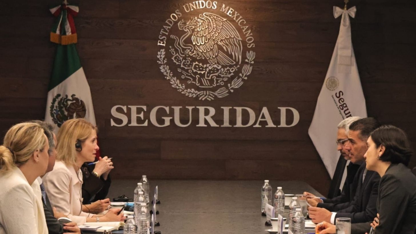 México y la Unión Europea refuerzan alianza contra el crimen organizado transnacional, informa Harfuch