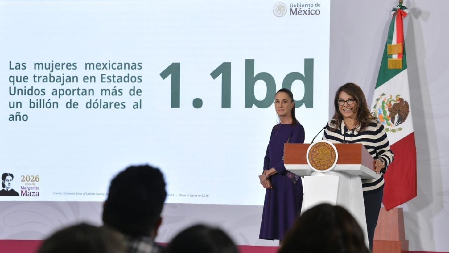 Mexicanas trabajadoras en Estados Unidos generan 1 billón de dólares al año