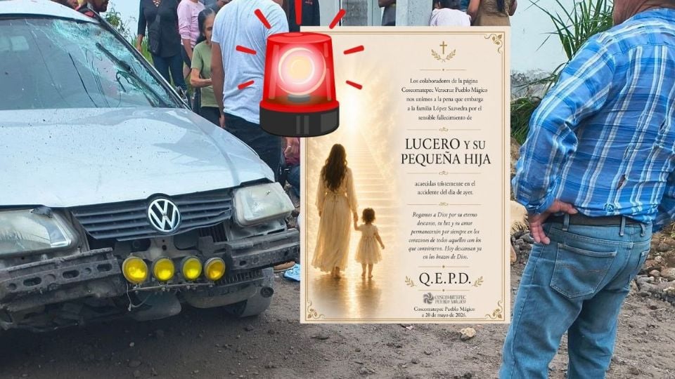 Tragedia en Coscomatepec: Lucero y su hija de 1 año mueren atropelladas en Dos Caminos
