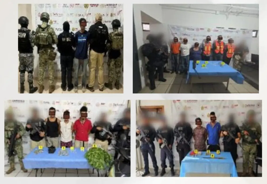 Fiscalía de Veracruz reporta 48 detenidos tras operativos en 26 municipios