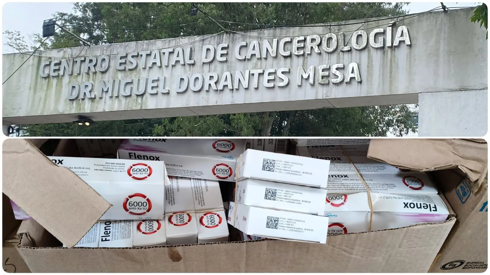 CECAN tira medio millón de pesos en medicinas caducadas contra el cáncer
