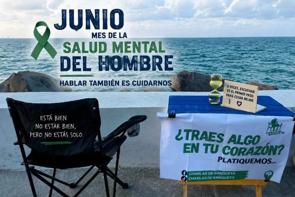 ¿Cómo estás hoy? Un joven te espera para escucharte en el bulevar de Veracruz